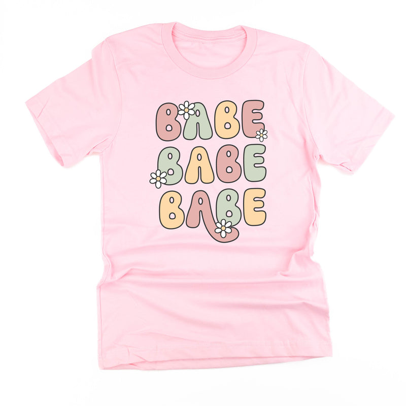 BABE x3 with Daisies - Unisex Tee