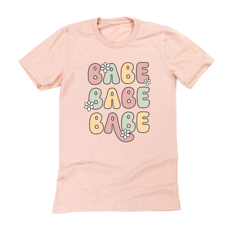BABE x3 with Daisies - Unisex Tee