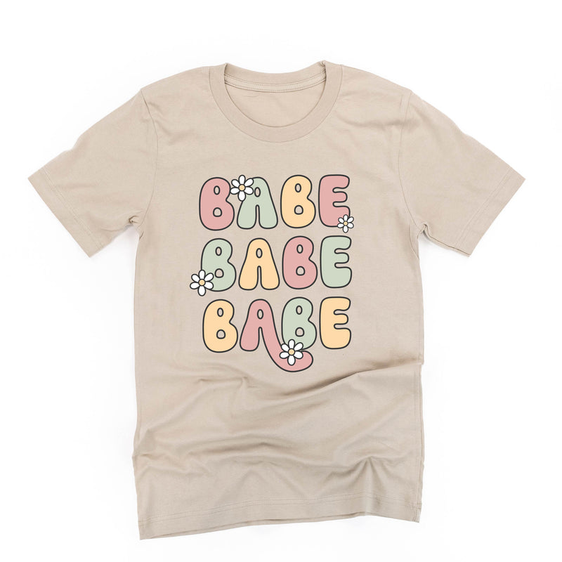 BABE x3 with Daisies - Unisex Tee