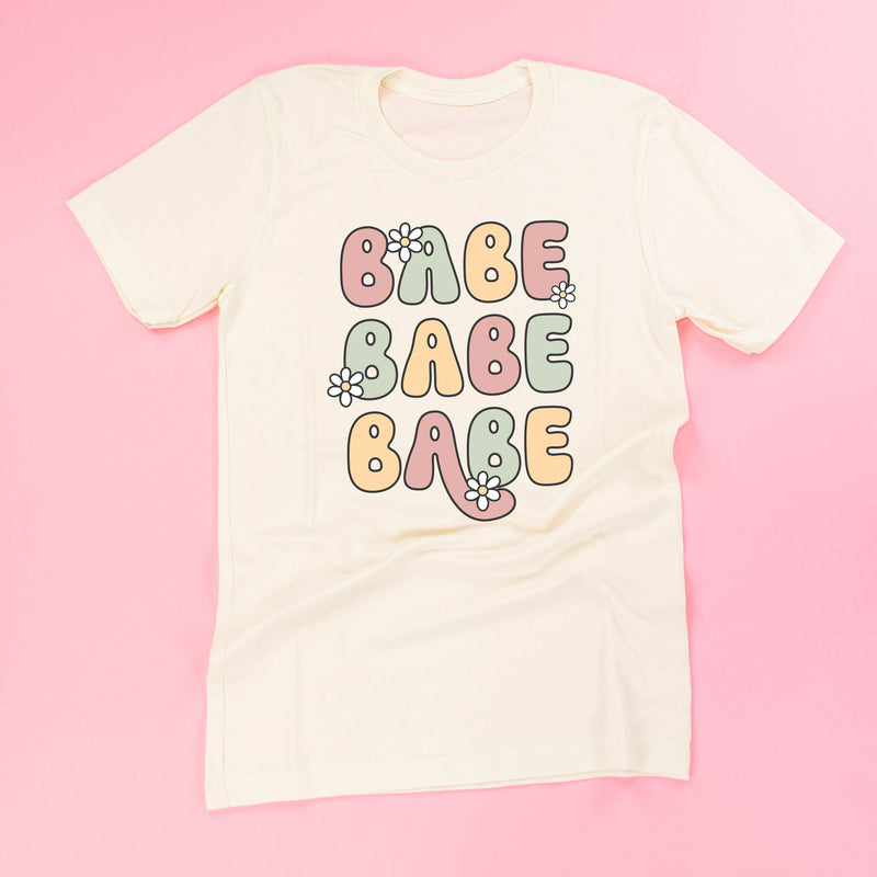 BABE x3 with Daisies - Unisex Tee