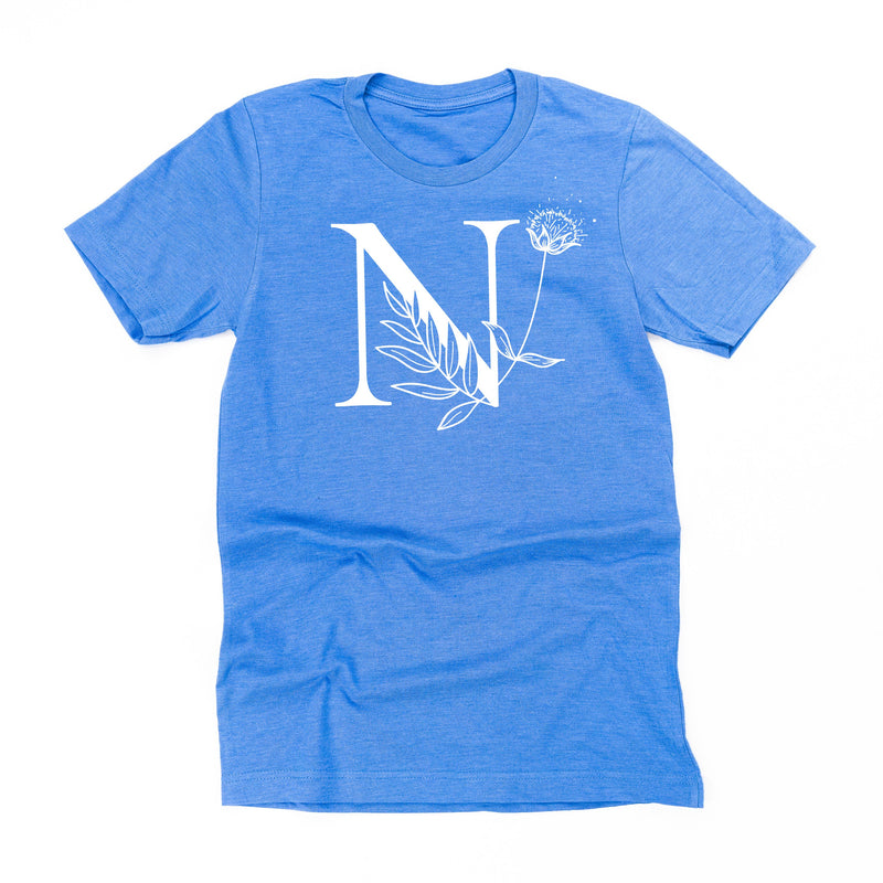 Floral Initials - Unisex Tee