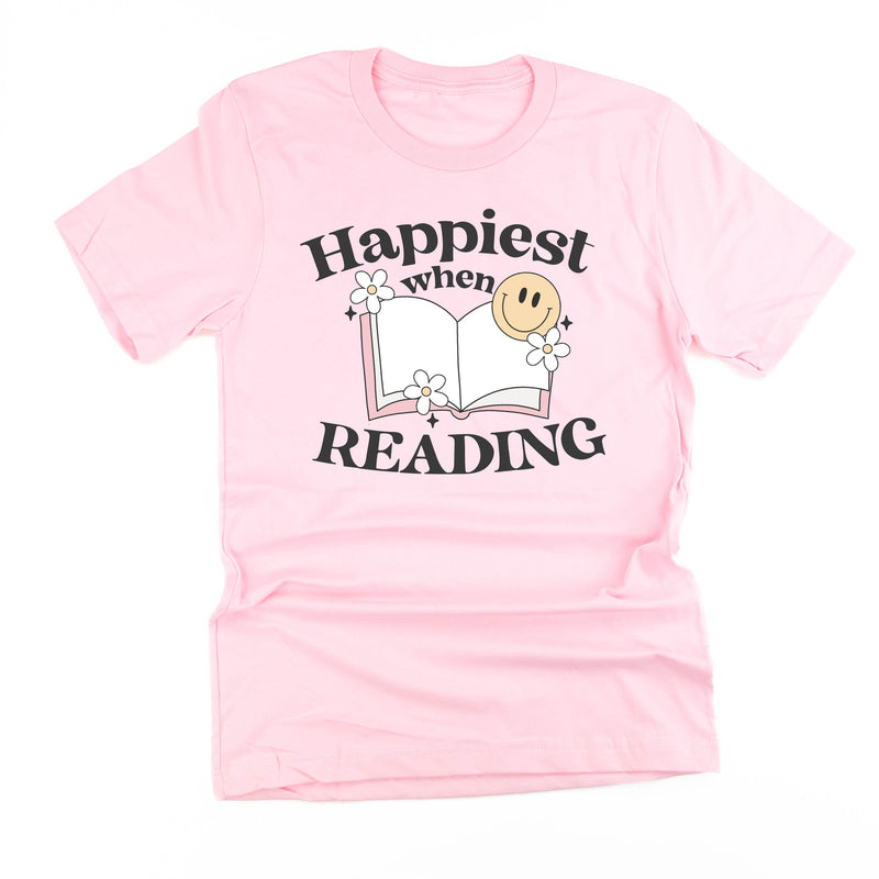 Happiest When Reading - Unisex Tee