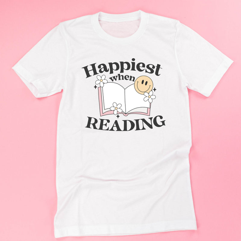 Happiest When Reading - Unisex Tee