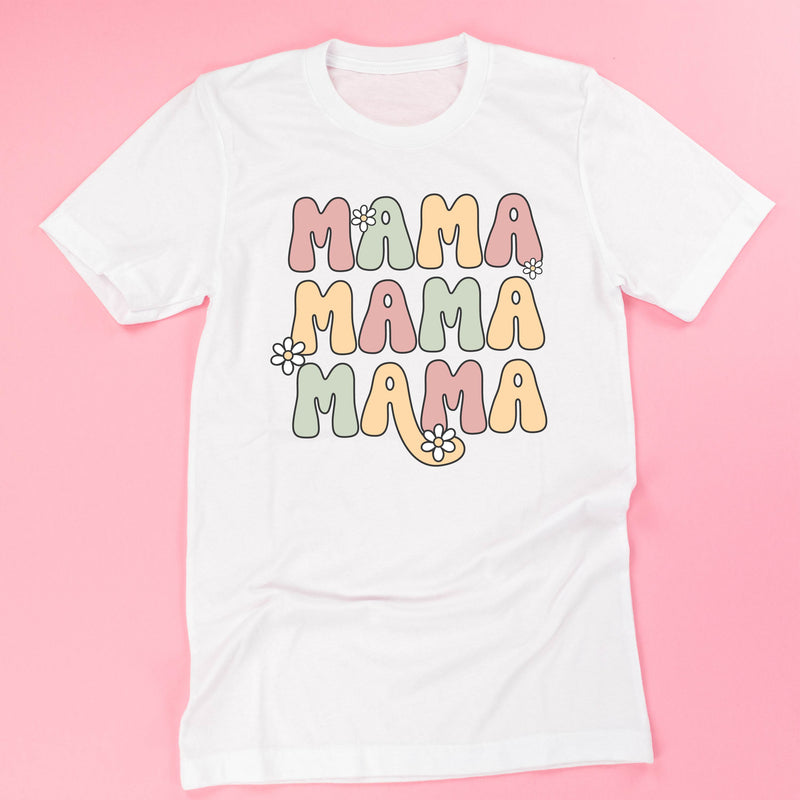 MAMA x3 with Daisies - Unisex Tee