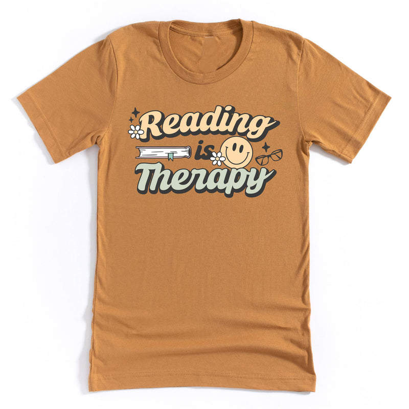 Reading is Therapy - Unisex Tee