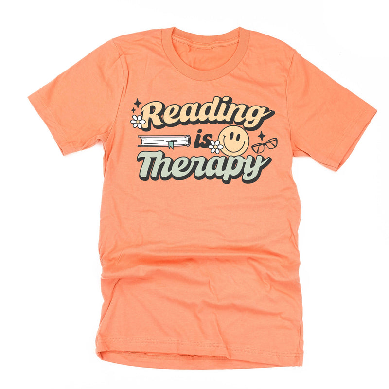 Reading is Therapy - Unisex Tee