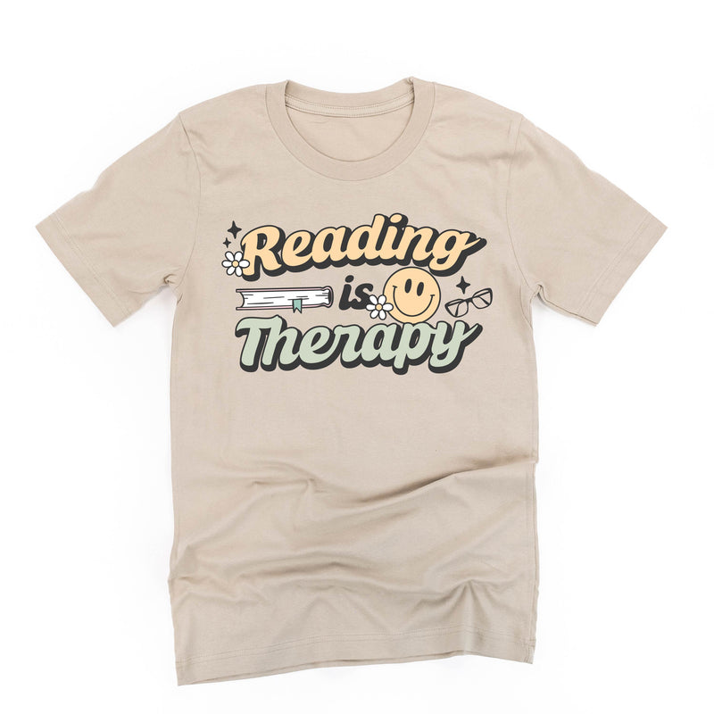 Reading is Therapy - Unisex Tee