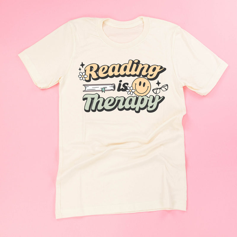 Reading is Therapy - Unisex Tee