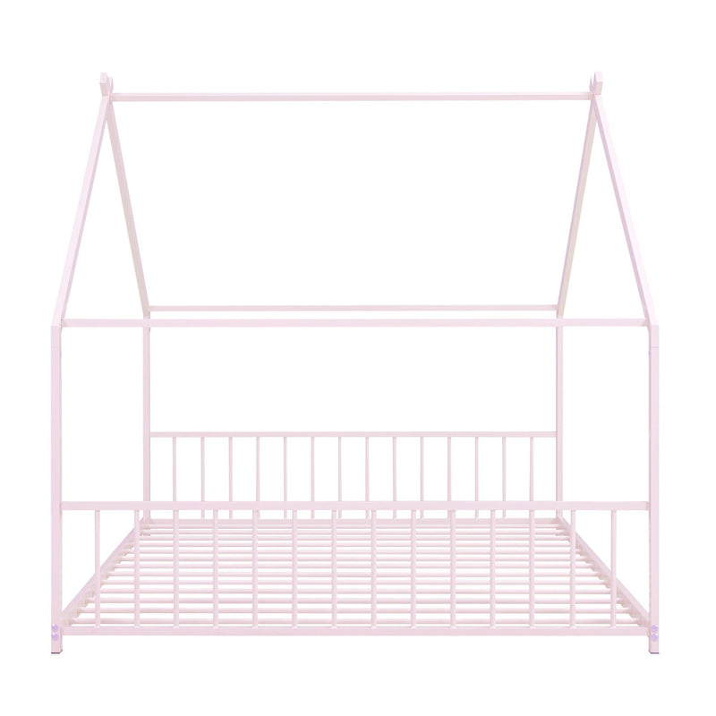 Metal House Bed