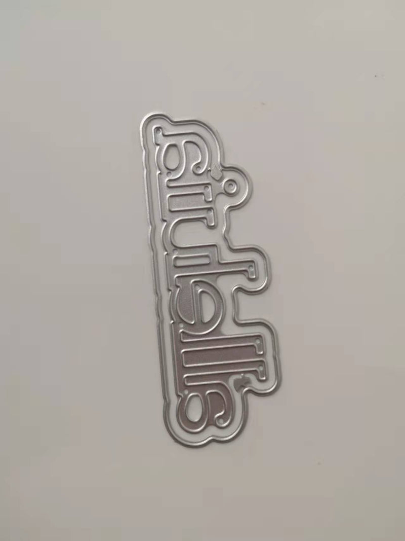 3 Style Of Snowflake And Sentiment Quotes Cutting Die For Christmas