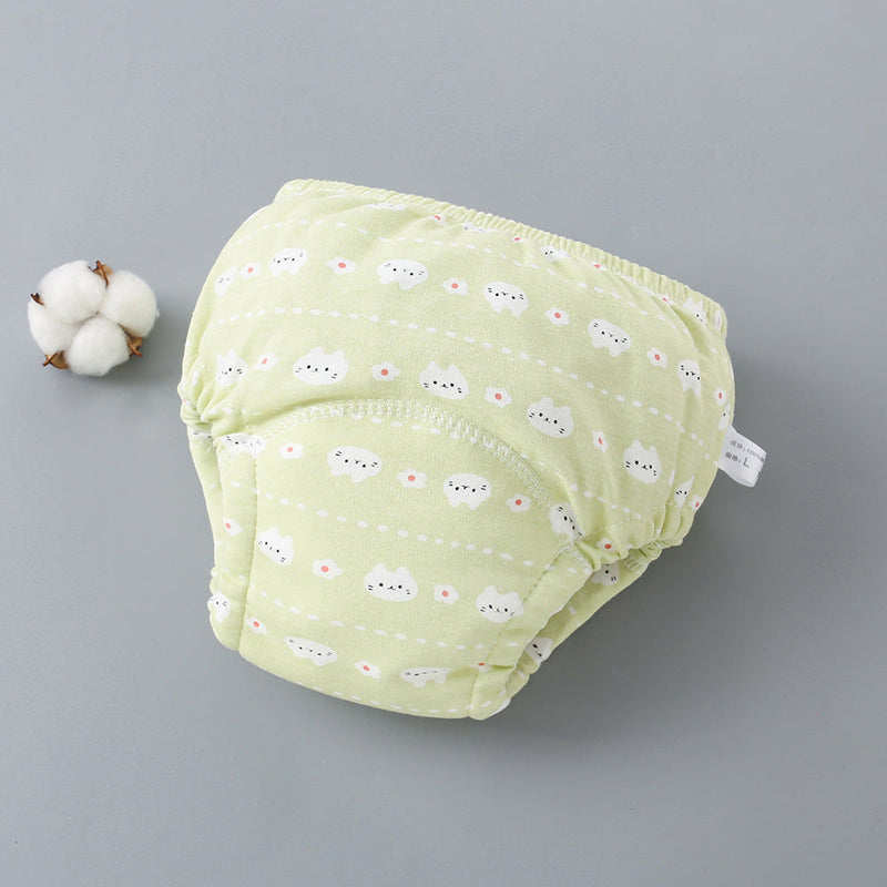 Washable 6-layer Breathable Gauze Baby Diaper Cover