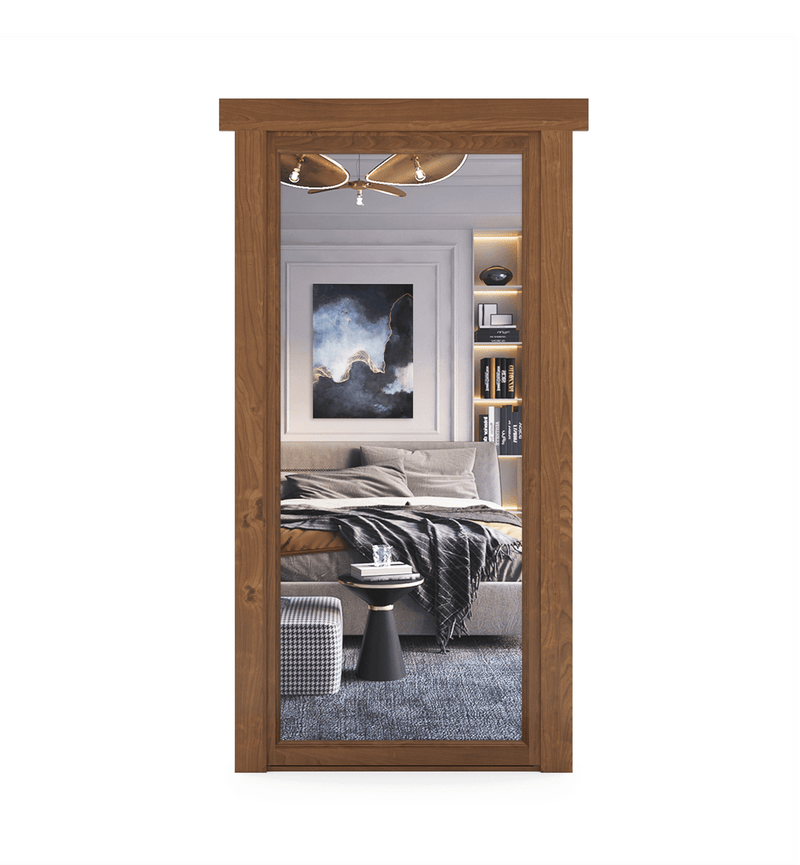 Hidden Alder Mirror Door