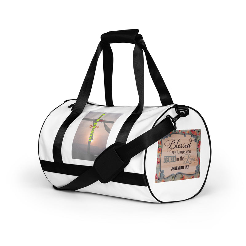 All-over print gym bag