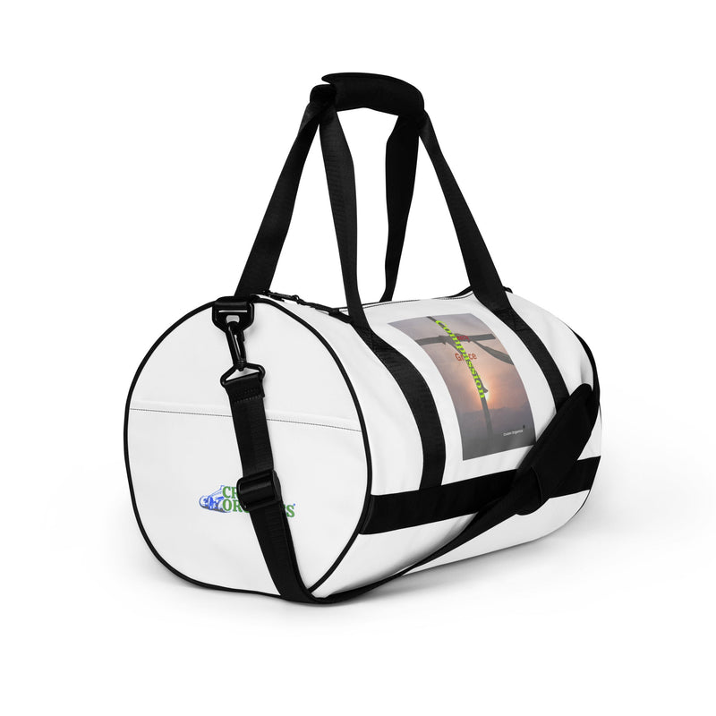 All-over print gym bag
