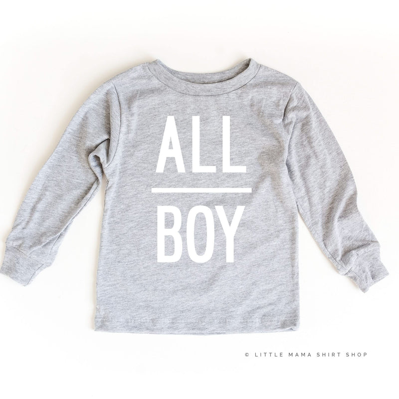 All Boy - Child Long Sleeve Tee