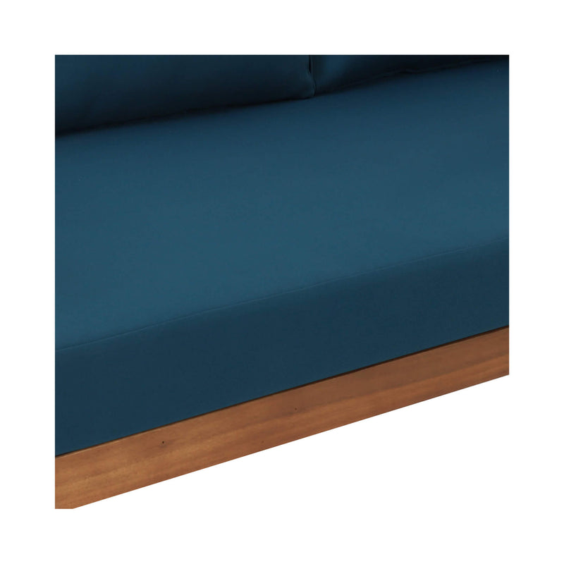 Alora 3-Seater Acacia Wood Daybed Sofa With Water-Resistant Cushions (SAK65773)