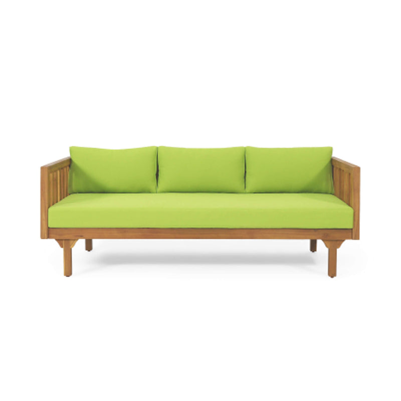 Alora 3-Seater Acacia Wood Daybed Sofa With Water-Resistant Cushions (SAK65773)