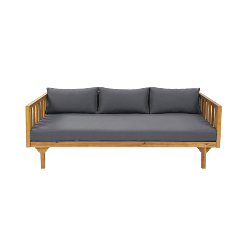 Alora 3-Seater Acacia Wood Daybed Sofa With Water-Resistant Cushions (SAK65773)