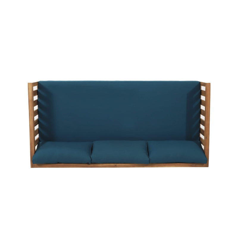 Alora 3-Seater Acacia Wood Daybed Sofa With Water-Resistant Cushions (SAK65773)