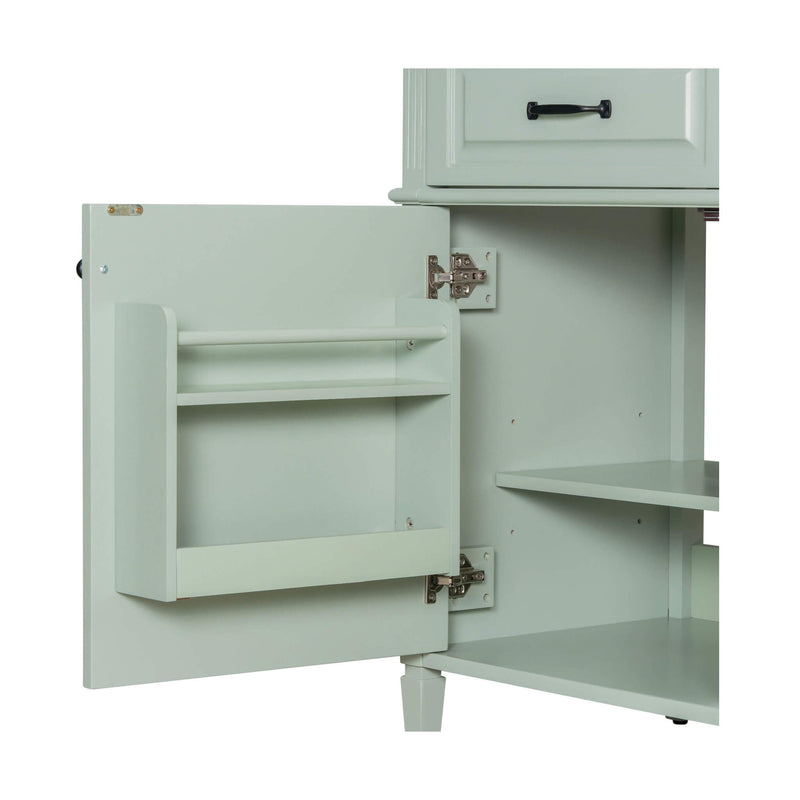 Alora 36-Inch Freestanding Bathroom Vanity With Ceramic Sink And Storage Cabinets [Faucet Not Included] (SAK86310)