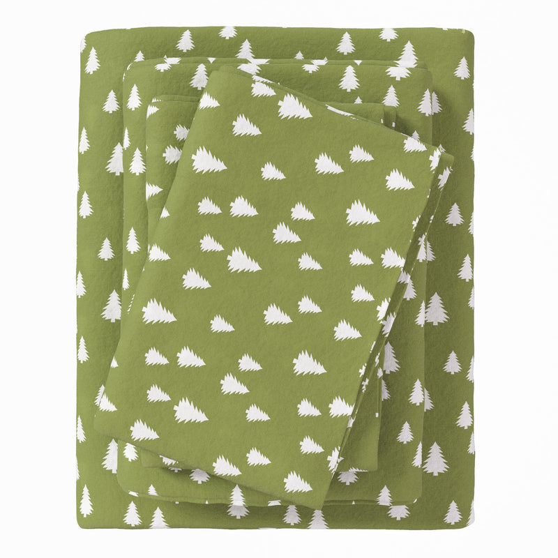 4-Piece Turkish Cotton Flannel Sheet - Lakeview Collection