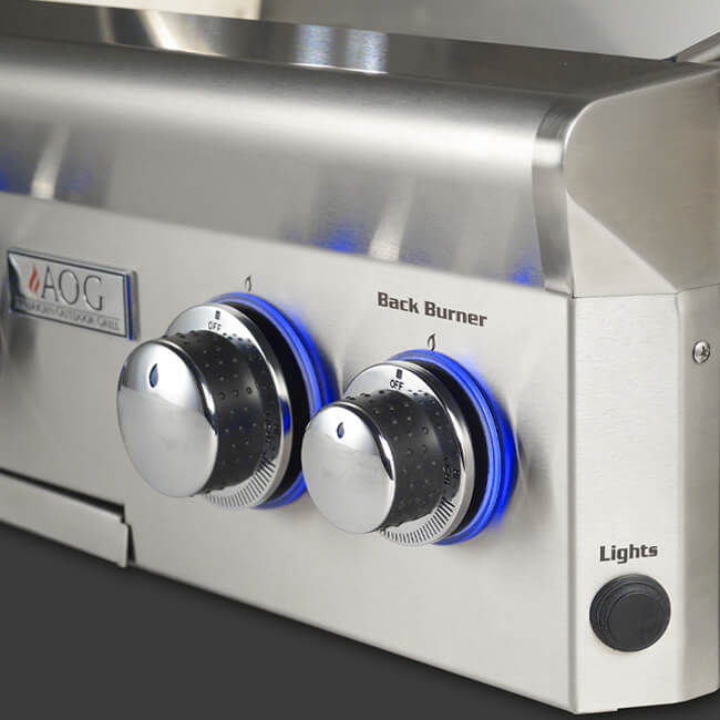 American Outdoor Grill 30NBL L-Series 3-Burner Built-In Natural Gas Grill W/ Rotisserie Kit, 30" [30NBL] (SAK57636)