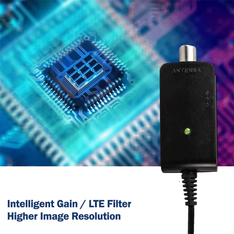 Amplified Outdoor Long Range Omni Directional Digital HDTV Antenna, 150 Miles (SAK91588)