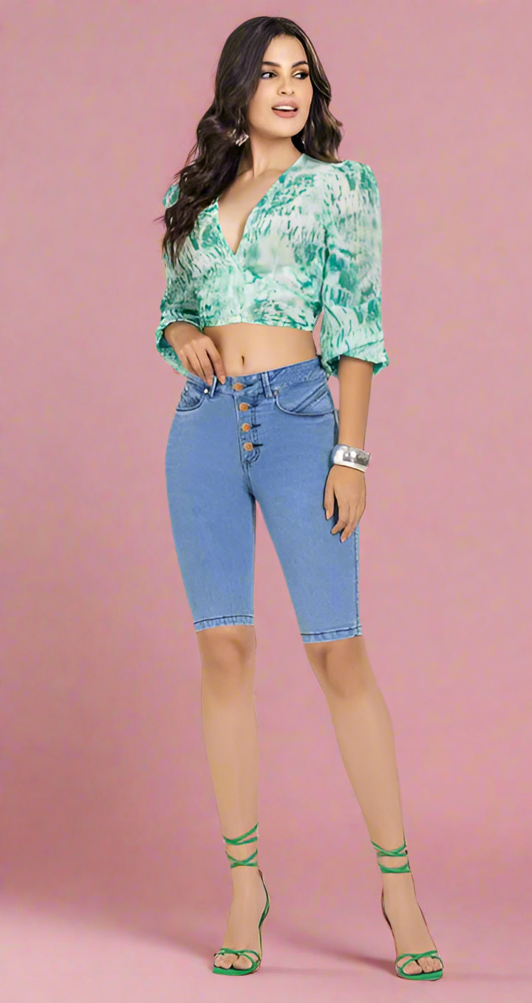 Antonia 100% Authentic Colombian Push Up Capri