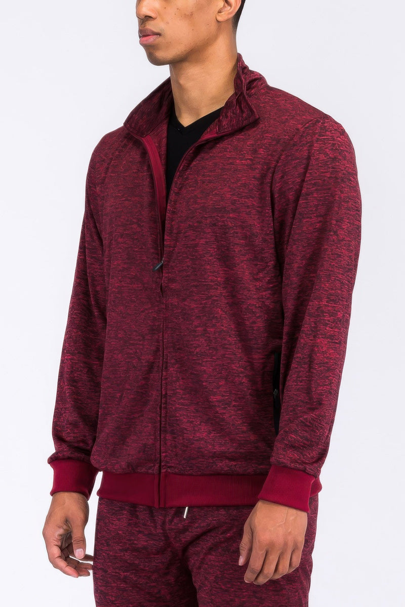 Men's Marbled Track Jacket