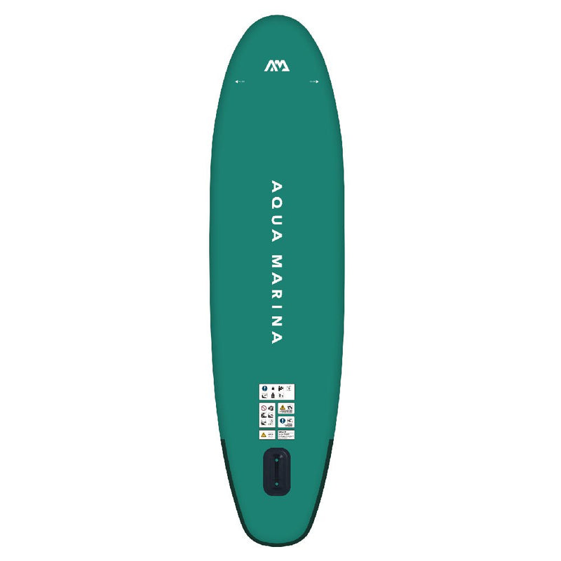 Aqua Marina Breeze BT-23BRP Green Compact Inflatable SUP With Drop Stitch Light Technology, 9FT (SAK68745)