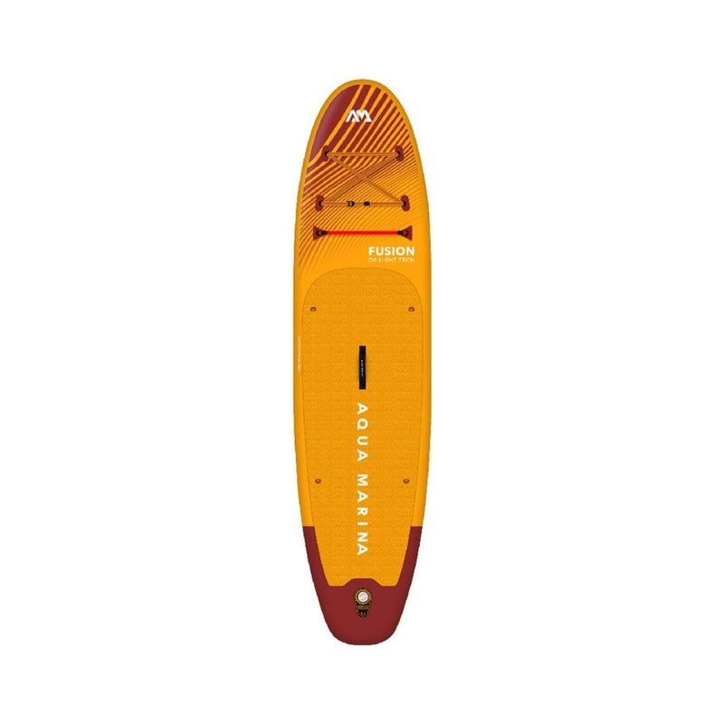 Aqua Marina Fusion BT-23FUP Premium All-Around SUP W/ Durable PVC Rail Layers & Grooved EVA Footpad,  10FT (SAK37195)