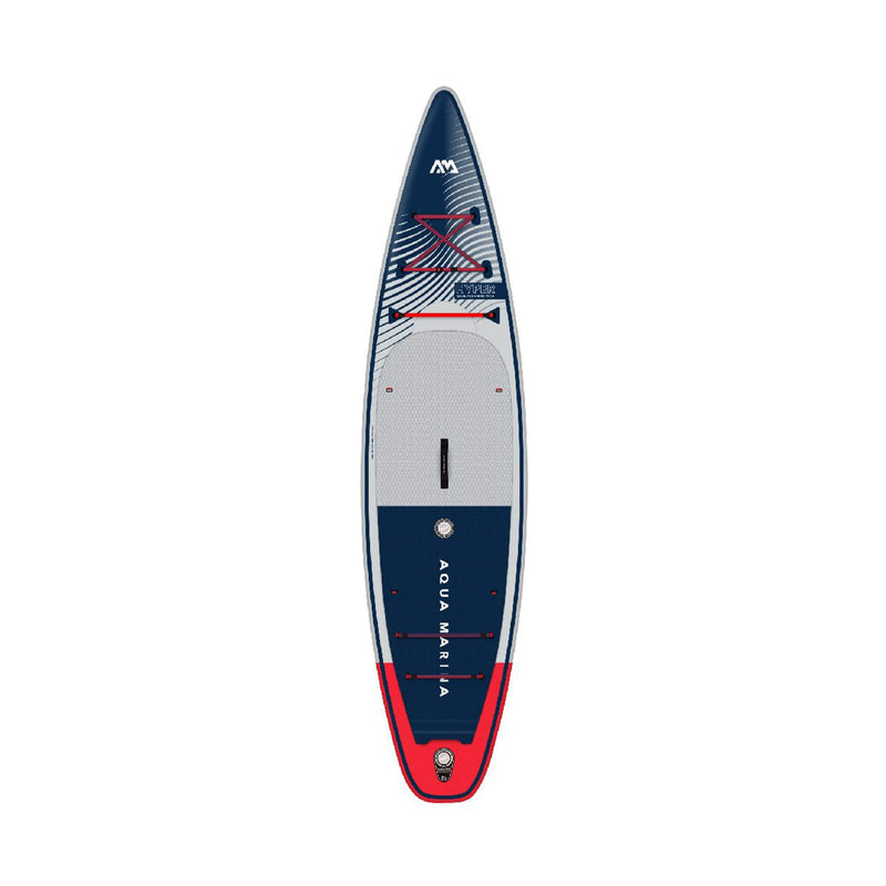 Aqua Marina Hyper 12FT Navy Touring SUP With Hydrodynamic Rail Edges & Adjustable Bungee [BT-23HY02] (SAK23285)