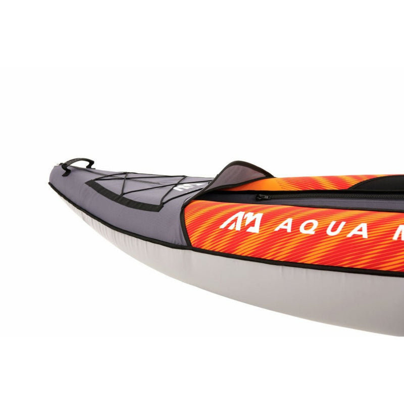Aqua Marina Memba 330 1-Person Ultra Stiff Touring Kayak With Double Wall Fabric Floor, 10FT (SAK56789)