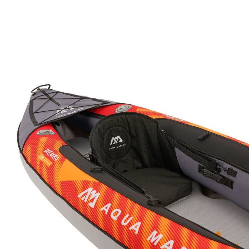 Aqua Marina Memba 330 1-Person Ultra Stiff Touring Kayak With Double Wall Fabric Floor, 10FT (SAK56789)