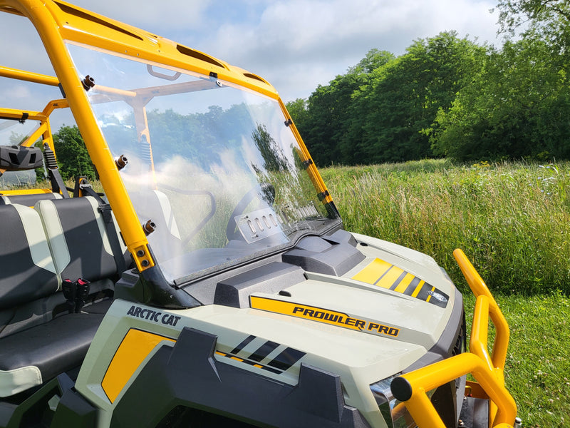 Tracker Off Road 800SX Crew - 1 Pc Scratch-Resistant Windshield