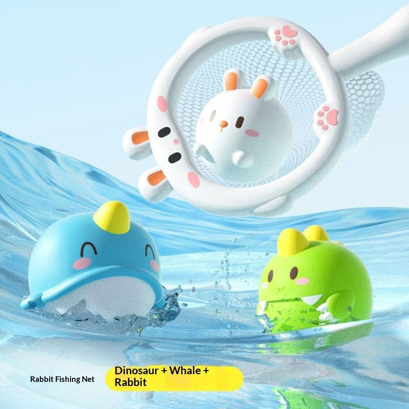 Baby Bath Toy Glowing Soft-plastic Animal For Playtime In The Bathtub
