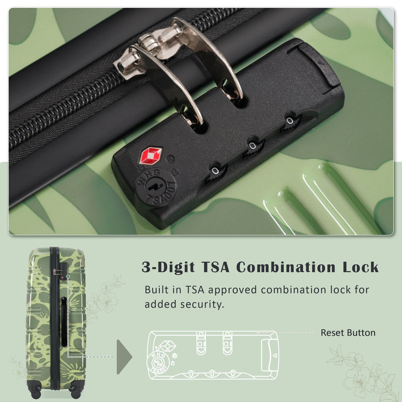 Hardshell Luggage Sets 3 pcs Spinner Suitcase with TSA Lock