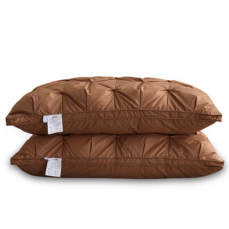 Luxurious White Goose Down Pillow
