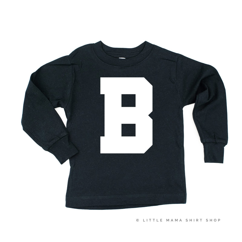Varsity Initials - Child Long Sleeve Tee
