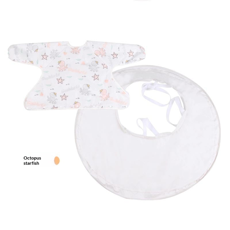 All-in-one Anti-dirt Bib For Baby Dining Tables