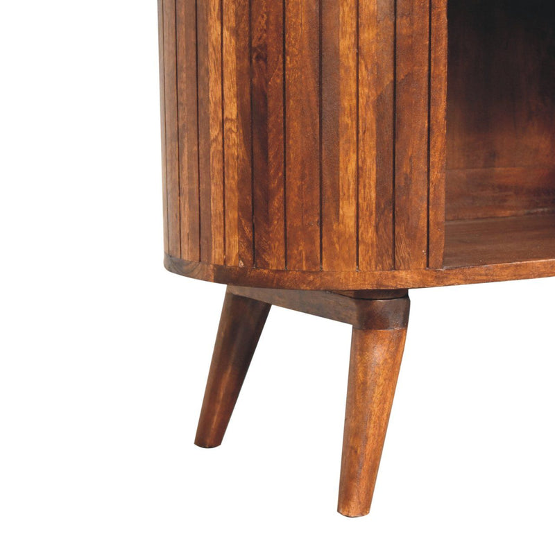 Cortez - Open Cabinet - Brown