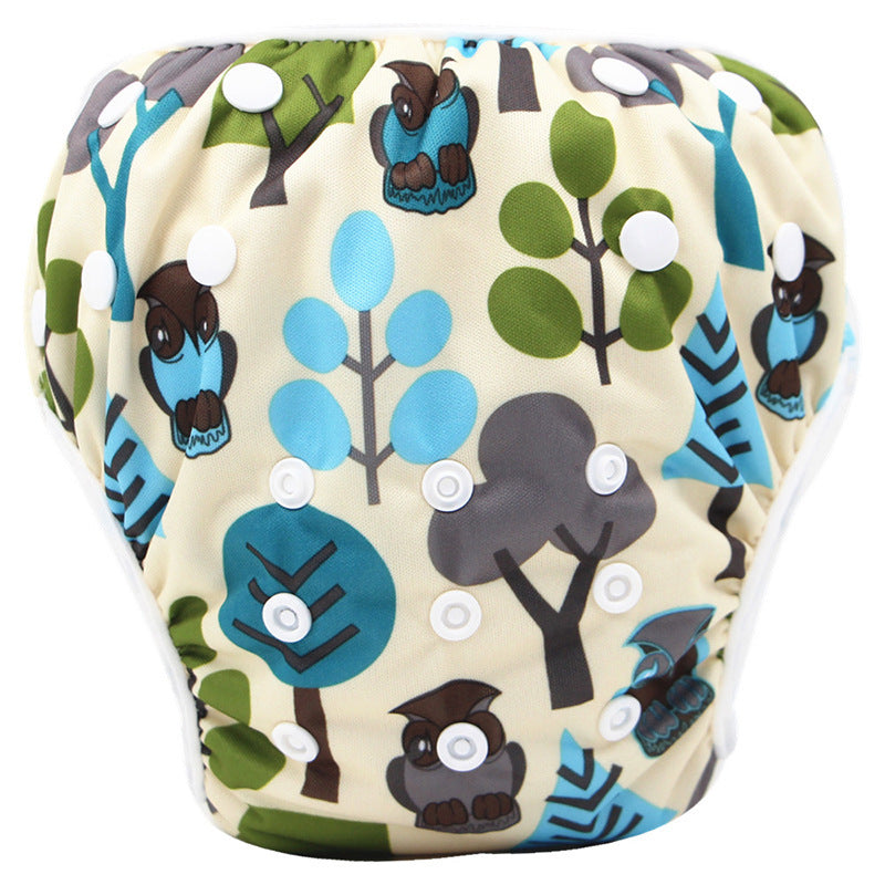 Fashionable Children's Cartoon Swim Trunks
