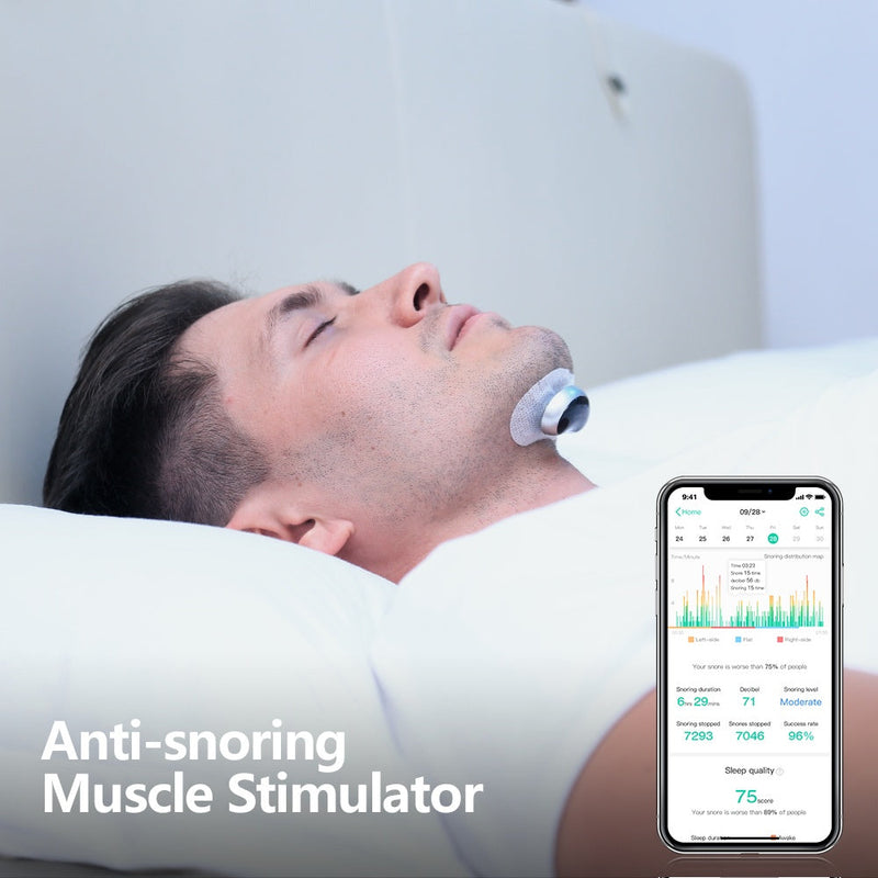 Smart Anti-Snoring Device Electronic Muscle Stimulator