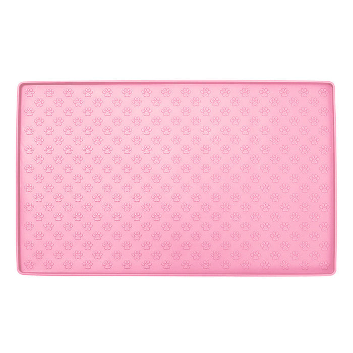 Spot Pet Mat, Waterproof And Easy To Clean Silicone Dog Mat, Cat Mat, Square Pet Placemat, Pet Supplies
