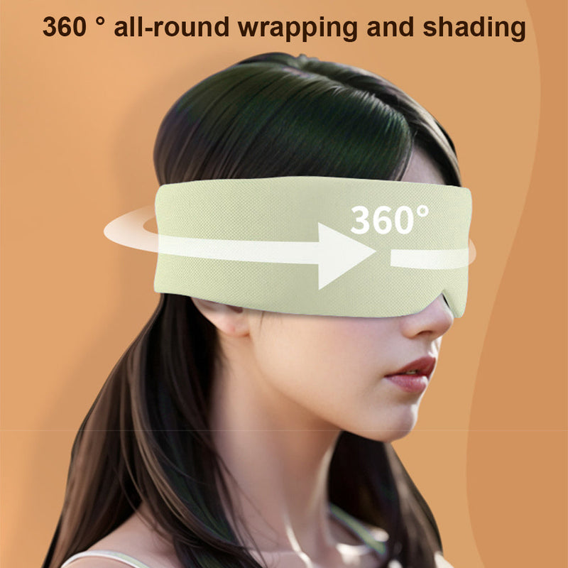 Silk Cotton Padded Eye Mask | Full Cover Light Block