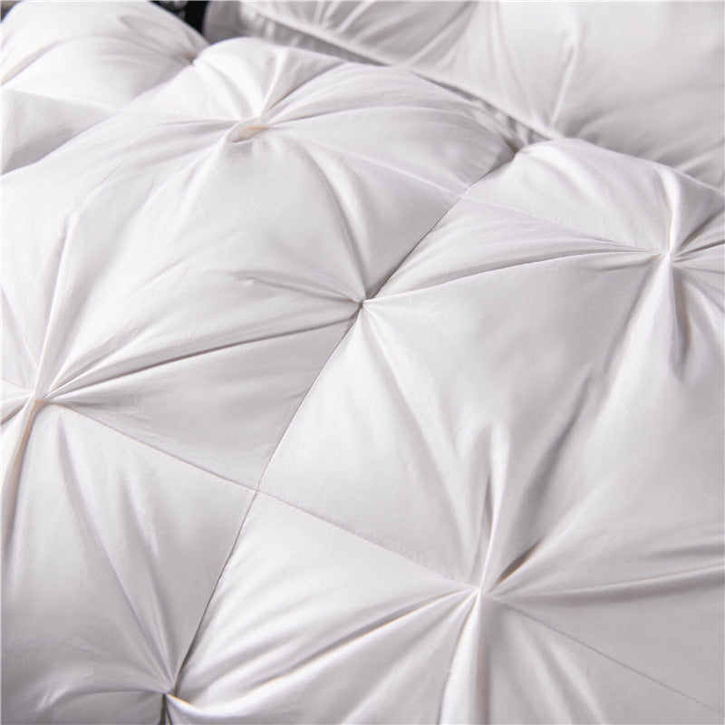 White Goose Down Pillow with Cotton Cover