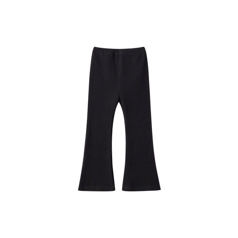 Versatile Casual And Stylish Solid-color Leggings For Little Girls