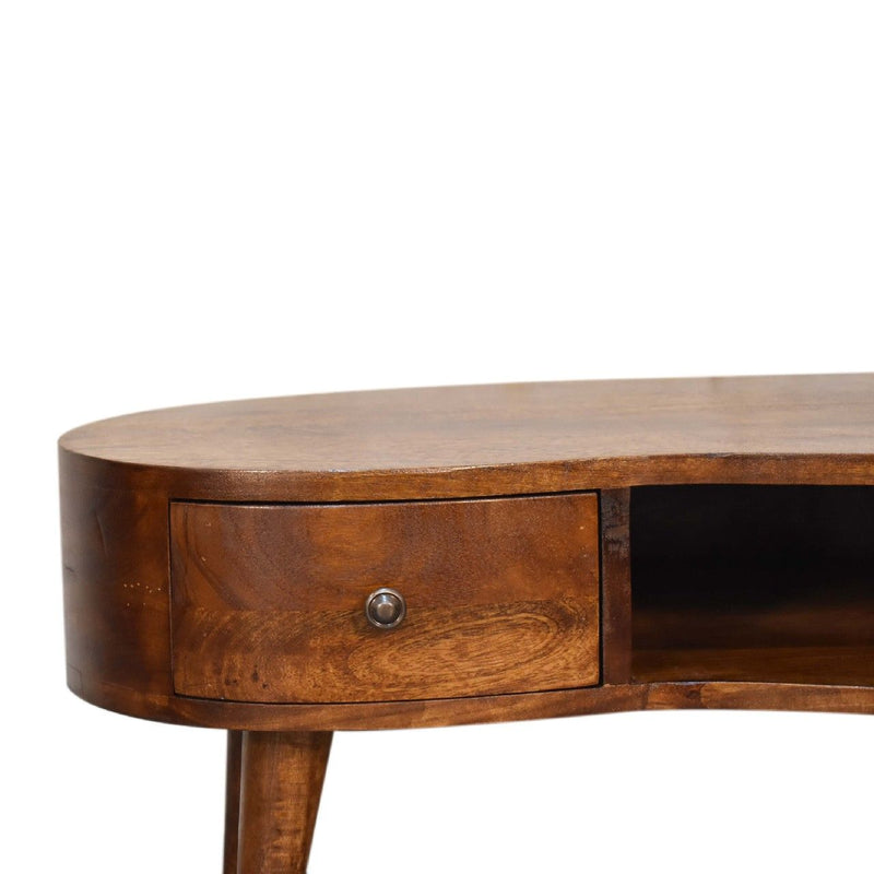 Wave Coffee Table With 1 Drawer