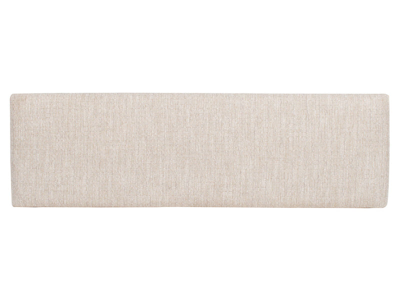 Bay Creek - Bench With Upholstered Seat - Toasted Nutmeg
