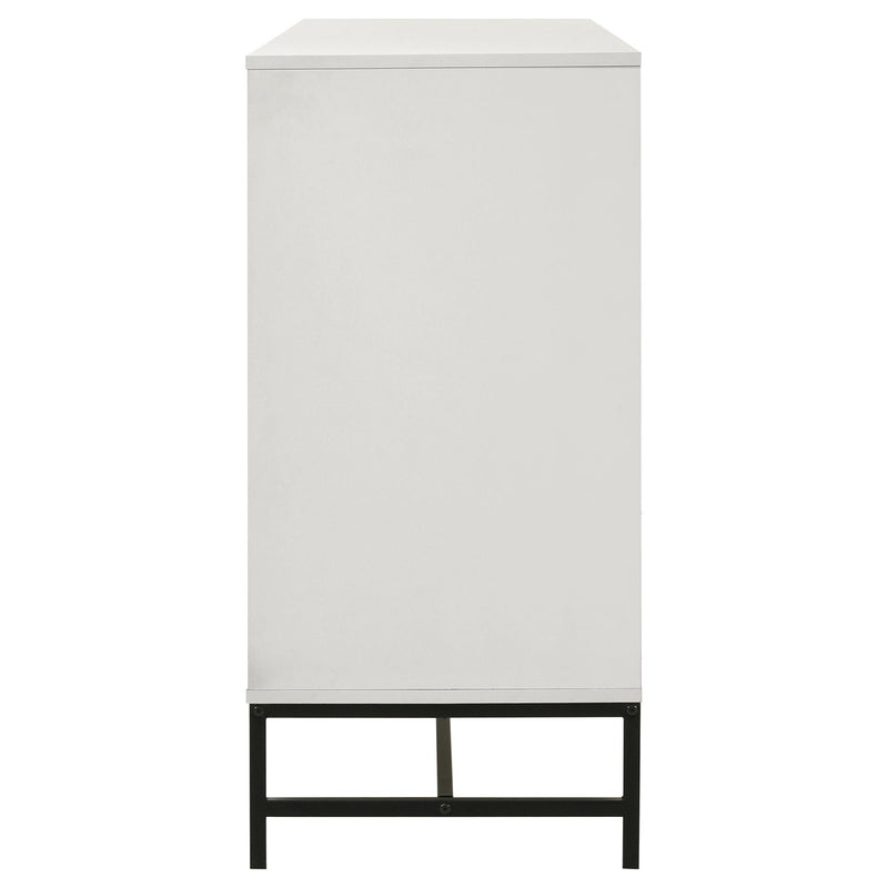 Sonora 6-drawer Bedroom Dresser White